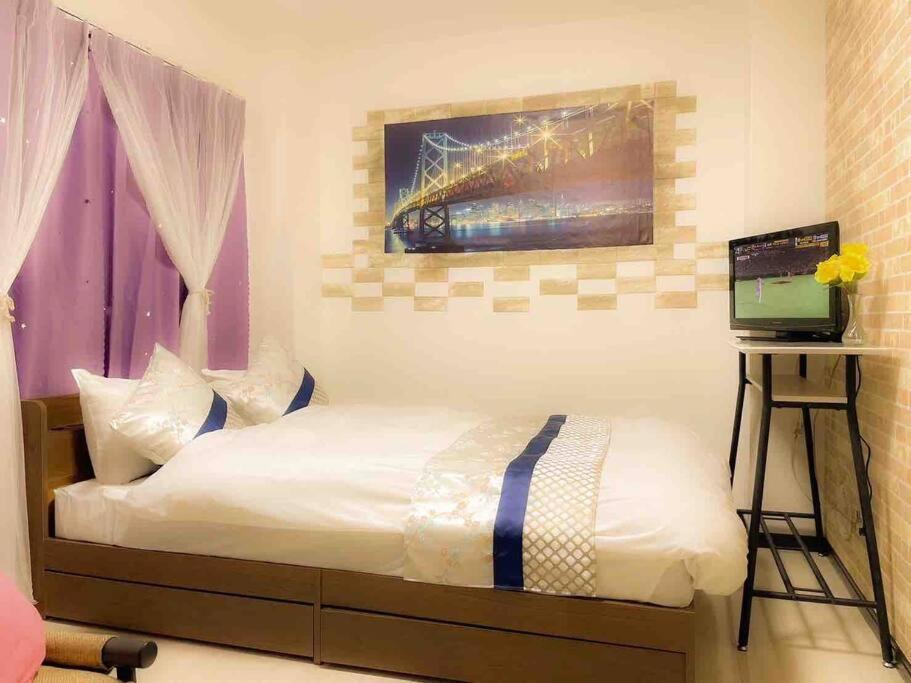 203 Oshiage Sta 3Mins Walk! Wi-Fi Elevator 4Pax Apartment Tokyo Bagian luar foto