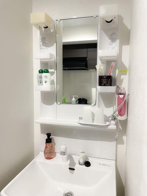 203 Oshiage Sta 3Mins Walk! Wi-Fi Elevator 4Pax Apartment Tokyo Bagian luar foto