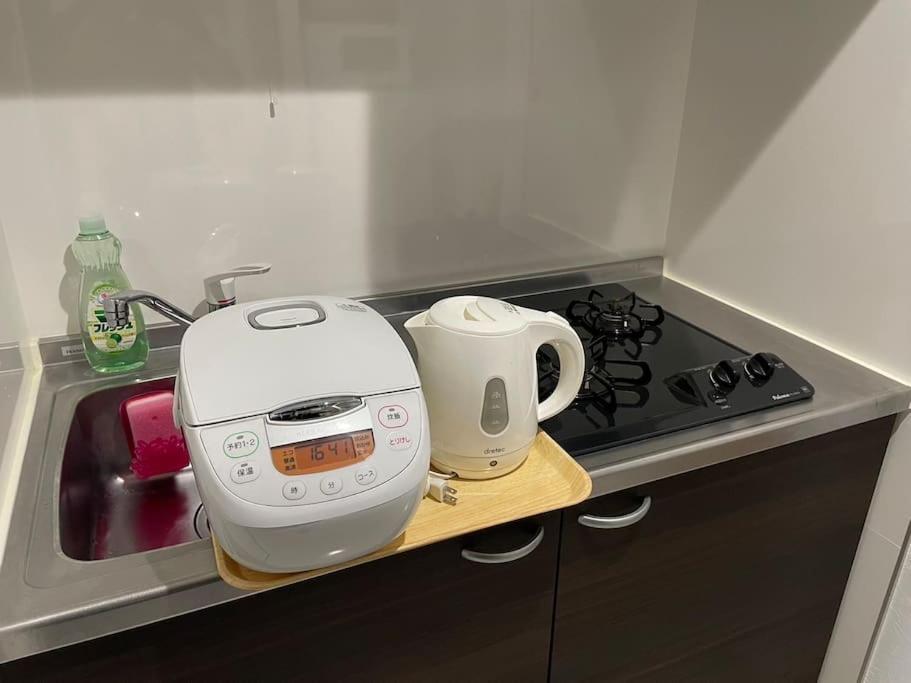 203 Oshiage Sta 3Mins Walk! Wi-Fi Elevator 4Pax Apartment Tokyo Bagian luar foto